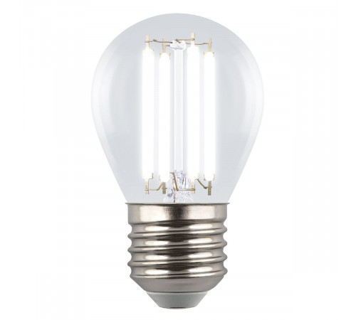 Лампа светодиодная филаментная Uniel LED-G45-4W/4000K/E27/CL GLY01TR UL-00011941 Лампа светодиодная филаментная Uniel LED-G45-4W/4000K/E27/CL GLY01TR UL-00011941