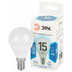 Лампа светодиодная Эра STD LED P45-15W-840-E14 4000K шар