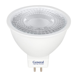 Светодиодная лампа General GLDEN-MR16-DIF-7-230-GU5.3-6500 661592