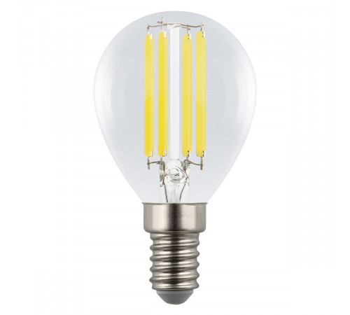 Лампа светодиодная филаментная Uniel LED-G45-4W/3000K/E14/CL GLY01TR UL-00011938 Лампа светодиодная филаментная Uniel LED-G45-4W/3000K/E14/CL GLY01TR UL-00011938