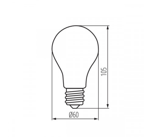 Лампа светодиодная Kanlux Xled E27 7W 2700К 29609 Лампа светодиодная Kanlux Xled E27 7W 2700К 29609