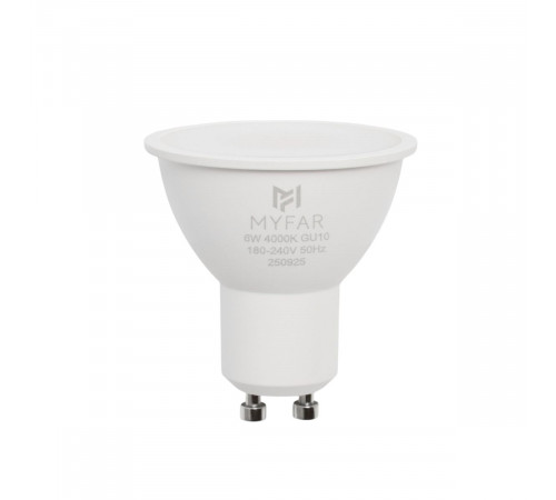 Лампочка светодиодная MyFar Базиc GU10 MB1202GU10-6W4K
