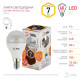 Светодиодная лампа Эра LED P45-7W-827-E14-Clear Б0017241