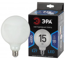 Лампа светодиодная Эра E27 15W 4000K F-LED G125-15w-840-E27 OPAL Б0047039