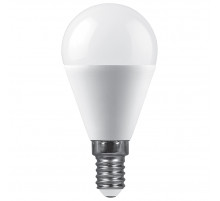 Лампа светодиодная Saffit SBG4520 шар матовый E14 20W 230V 4000K 55279