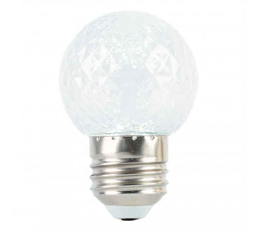 Лампа светодиодная Feron LB-385 шар прозрачный E27 1W 230V 6400K 52176