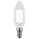 Лампа светодиодная филаментная Uniel LED-C35-4W/4000K/E14/CL GLY01TR UL-00011937