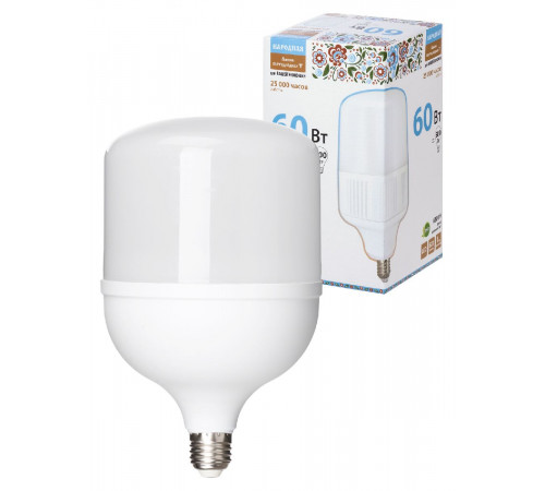 Лампа светодиодная TDM Electric Народная E27 60W 6500K матовая SQ0340-1649