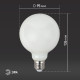 Лампа светодиодная Эра E27 12W 4000K F-LED G95-12w-840-E27 OPAL Б0047037