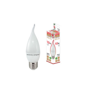 Лампа светодиодная TDM Electric Народная E27 10W 3000K матовая SQ0340-1599