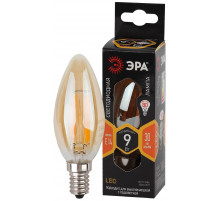 Лампа светодиодная Эра E14 9W 2700K F-LED B35-9W-827-E14 gold Б0047034