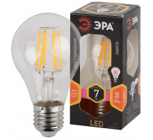 Лампа светодиодная Эра E27 7W 2700K F-LED A60-7W-827-E27 Б0043432