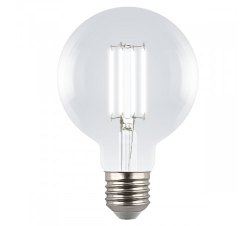 Лампа светодиодная филаментная Uniel LED-G95-5W/4000K/E27/CL GLY01TR UL-00011943