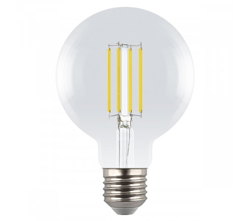 Лампа светодиодная филаментная Uniel LED-G95-5W/4000K/E27/CL GLY01TR UL-00011943