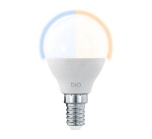 Светодиодная лампа c пультом Eglo E14 5W груша матовая 11805