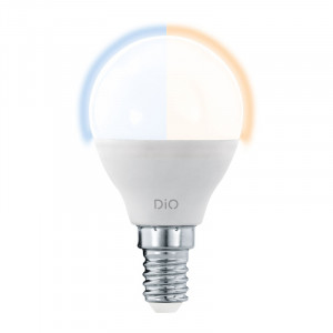 Светодиодная лампа c пультом Eglo E14 5W груша матовая 11805