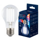Лампа светодиодная филаментная Uniel LED-A60-7W/4000K/E27/CL GLY01TR UL-00011935