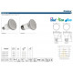 Лампа светодиодная Kanlux LED60 E27 3W 3000К 7823