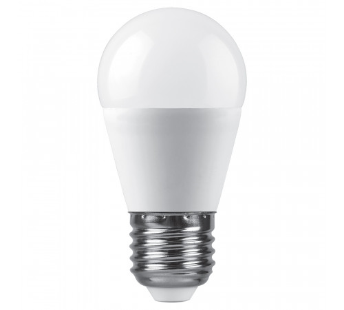Лампа светодиодная Feron LB-990 шар матовый E27 15W 175-265V 4000K 52077 Лампа светодиодная Feron LB-990 шар матовый E27 15W 175-265V 4000K 52077