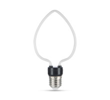 Светодиодная лампа Gauss Filament Artline Heart Е27 4W 2700К 1003802104