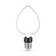 Светодиодная лампа Gauss Filament Artline Heart Е27 4W 2700К 1003802104