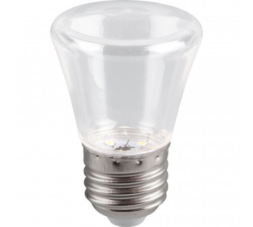 Лампа светодиодная Feron E27 1W 2700K Грибок Прозрачная LB-372 25909