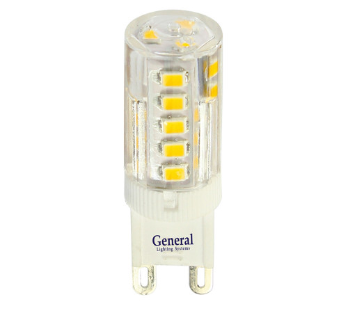 Светодиодная лампа General GLDEN-G9-5-P-220-2700 653800 Светодиодная лампа General GLDEN-G9-5-P-220-2700 653800