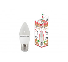 Лампа светодиодная TDM Electric Народная E27 7W 3000K матовая SQ0340-1542