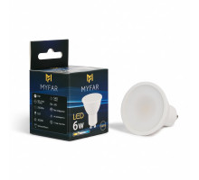 Лампа светодиодная Myfar Базиc GU10 MB1201GU10-6W3K