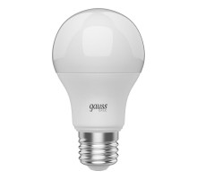Лампа светодиодная Gauss E27 9,5W 3000К груша матовая 1023210