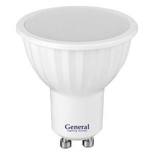 Светодиодная лампа General GLDEN-MR16-15-230-GU10-6500 661586