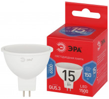 Лампа светодиодная Эра RED LINE LED MR16-15W-865-GU5.3 R 15Вт софит Б0070098