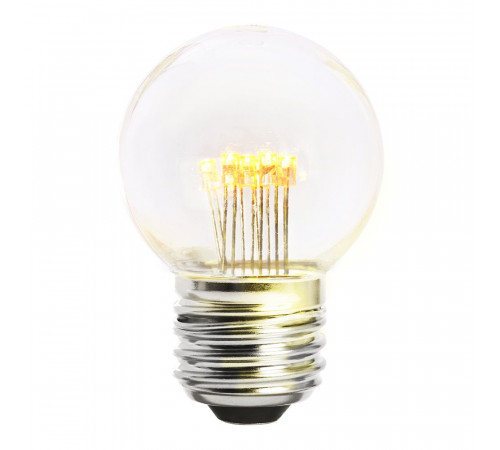 Лампа светодиодная Feron E27 1W 2700K Грибок Прозрачная LB-372 25909