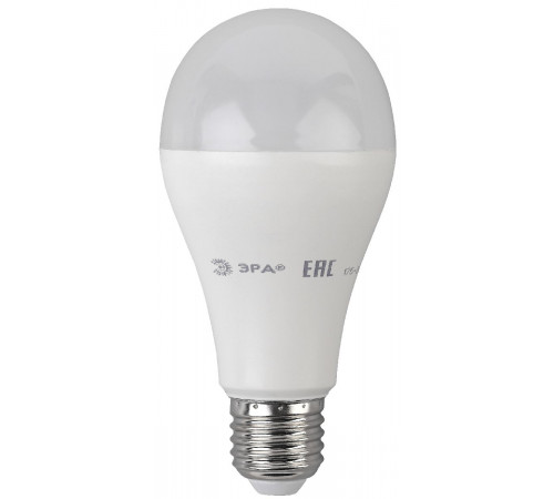 Лампа светодиодная Эра E27 18W 4000K ECO LED A65-18W-840-E27 Б0031708 Лампа светодиодная Эра E27 18W 4000K ECO LED A65-18W-840-E27 Б0031708