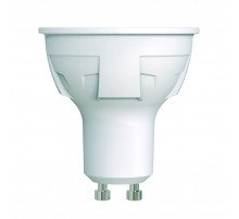 Лампа светодиодная Uniel LED-JCDR 6W/6500K/GU10/FR PLP01WH UL-00011020