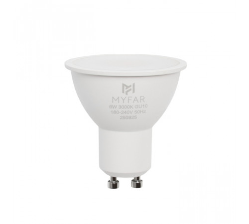 Лампа светодиодная Myfar Базиc GU10 MB1201GU10-6W3K