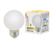 Лампа светодиодная Volpe E27 3W 3000K матовая LED-G60-3W/3000K/E27/FR/С UL-00006955