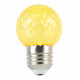Лампа светодиодная Feron LB-385 шар желтый прозрачный E27 1W 230V 52161