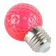 Лампа светодиодная Feron LB-385 шар красный прозрачный E27 1W 230V 52164