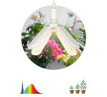 Фитолампа светодиодная для растений Эра FITO-36W-Rа90-E27-FOLD 3800K Б0061430