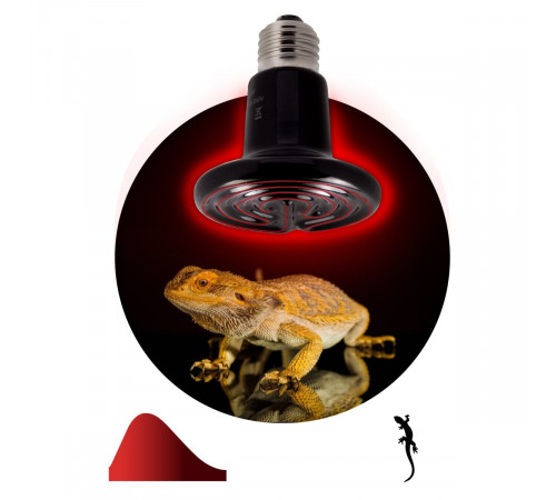 Инфракрасная лампа для брудера, рептилий Эра CeramiHeat FITO-100W-НQ Б0052715 Инфракрасная лампа для брудера, рептилий Эра CeramiHeat FITO-100W-НQ Б0052715