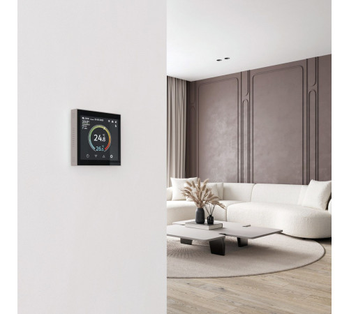 Умный сенсорный терморегулятор с LCD дисплеем Werkel 4690389218347 a071605