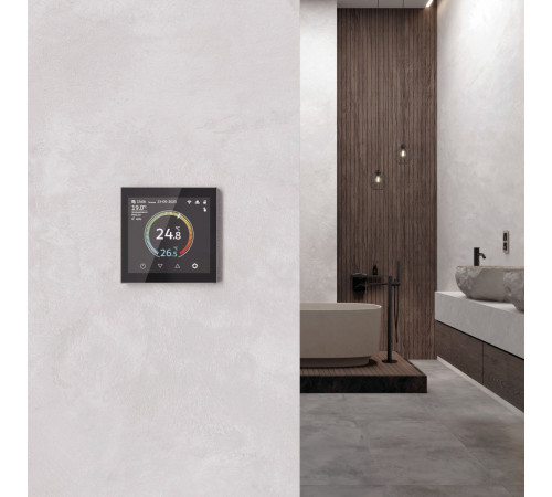 Умный сенсорный терморегулятор с LCD дисплеем Werkel 4690389218347 a071605