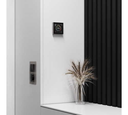 Умный сенсорный терморегулятор с LCD дисплеем Werkel 4690389218347 a071605