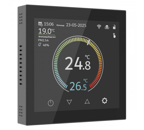 Умный сенсорный терморегулятор с LCD дисплеем Werkel W1851108 4690389217395 a071214 Умный сенсорный терморегулятор с LCD дисплеем Werkel W1851108 4690389217395 a071214