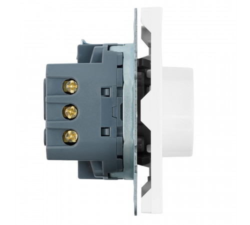 Терморегулятор механический Stekker Эмили RSW00-5120-01 белый фарфор, soft touch 50711