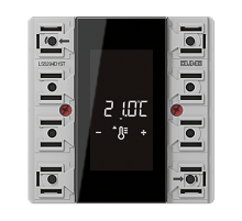 Комнатный контроллер 4 группы Jung LS5294D1ST