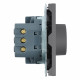 Терморегулятор механический Stekker Эмили RSW00-5120-10 платиново-серый, soft touch 50712