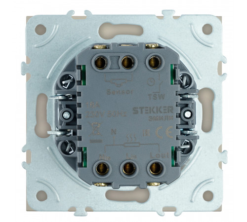 Терморегулятор механический Stekker Эмили RSW00-5120-08 кашемир, soft touch 50715