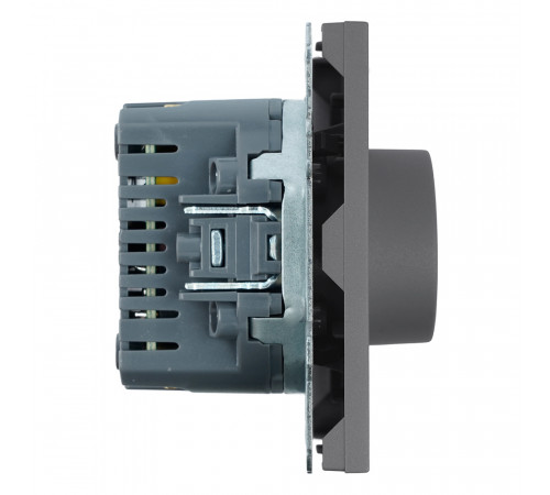 Терморегулятор механический Stekker Эмили RSW00-5120-10 платиново-серый, soft touch 50712